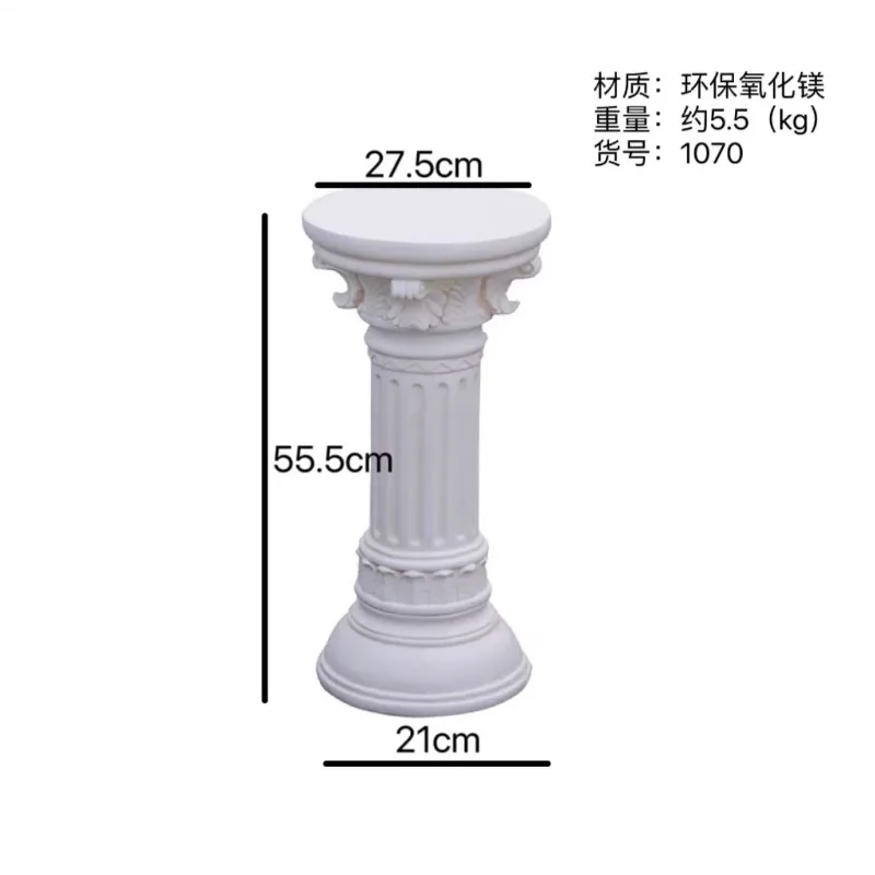 European Roman column decoration ornament villa garden courtyard wedding wedding display stand outdoor flower pot flower stand b