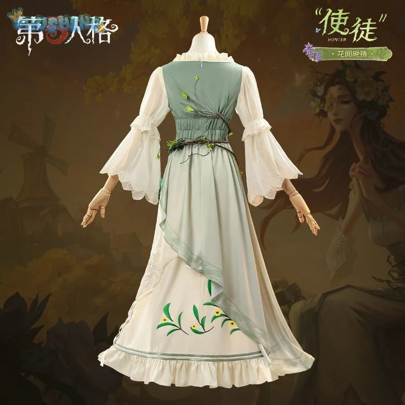 

Костюм для косплея Identity V Disciple Ann, женское темпераментное новое платье, головные уборы, аксессуары на талию, элегантный комплект для вечеринки на Хэллоуин