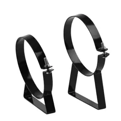 Replacment Nitrous Bottle Brackets Steel Black 7
