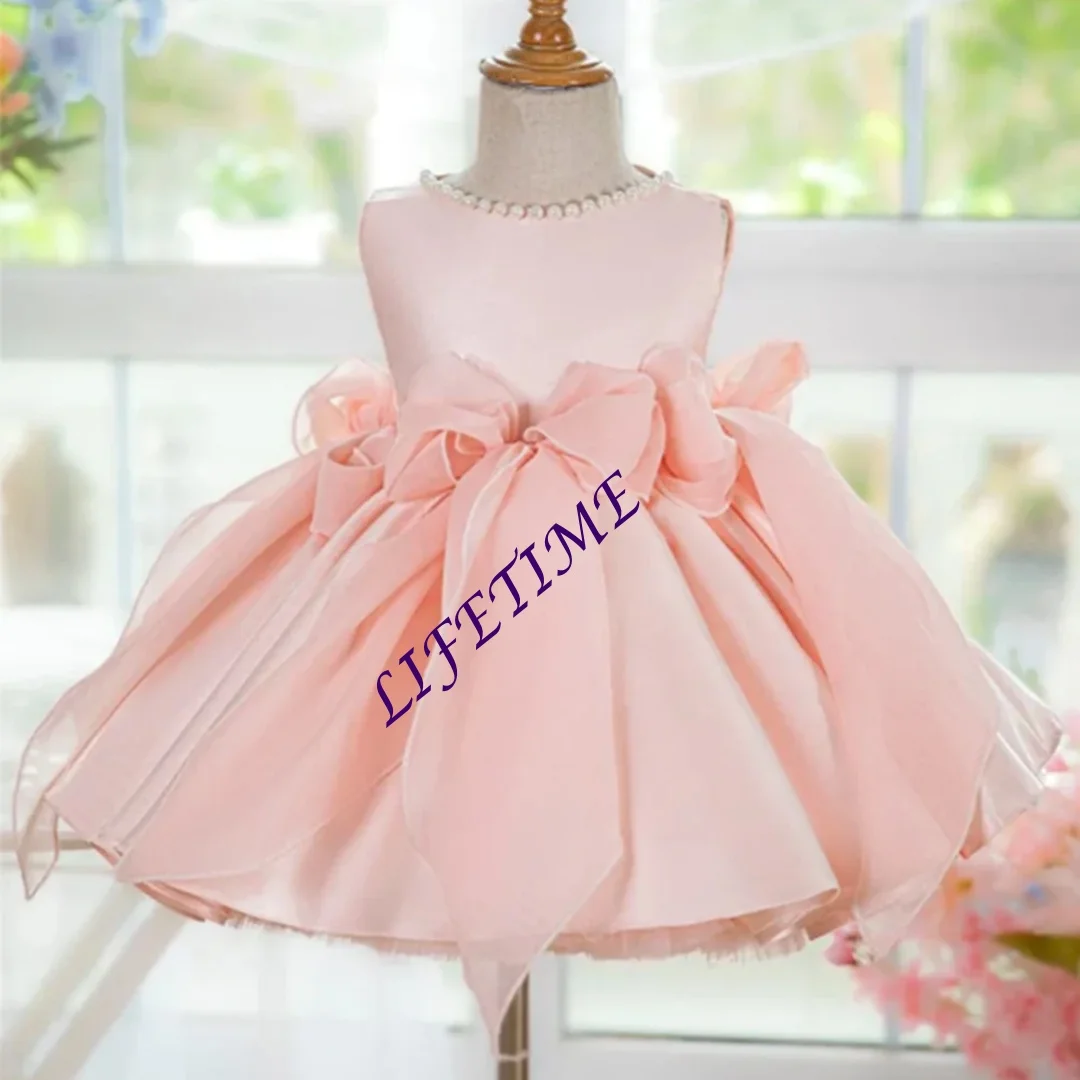 

Индивидуальное платье для девочки-цветочницы: многослойное, с аппликациями, фасон А-силуэт, для дня рождения, свадьбы, вечеринки, конкурса красоты