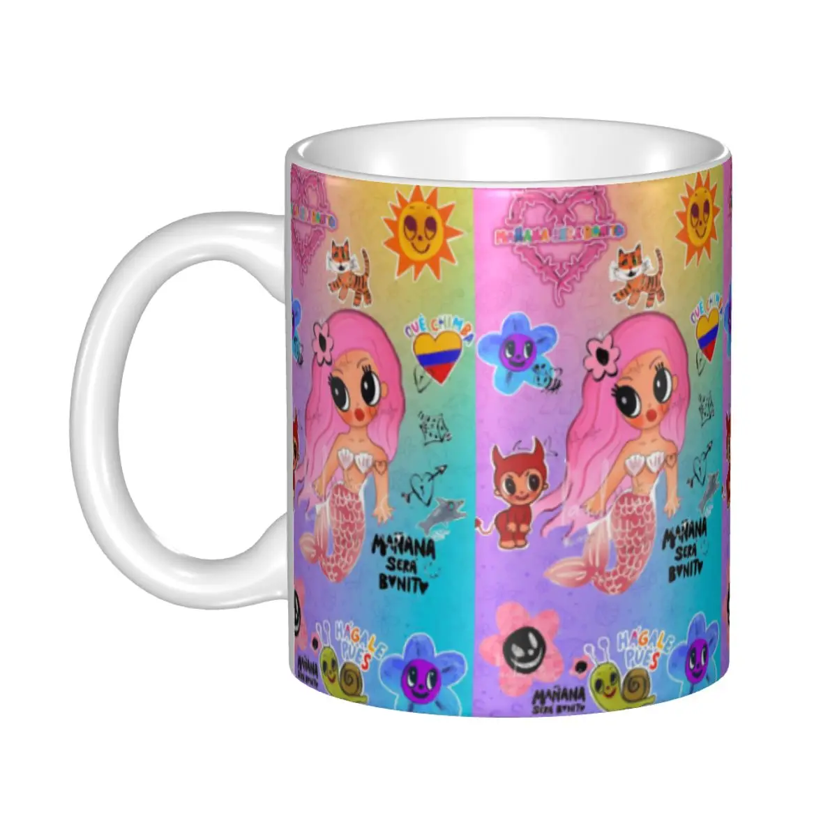 Customized Singer Karol G Coffee Mug DIY Ceramic Tea Milk Mug