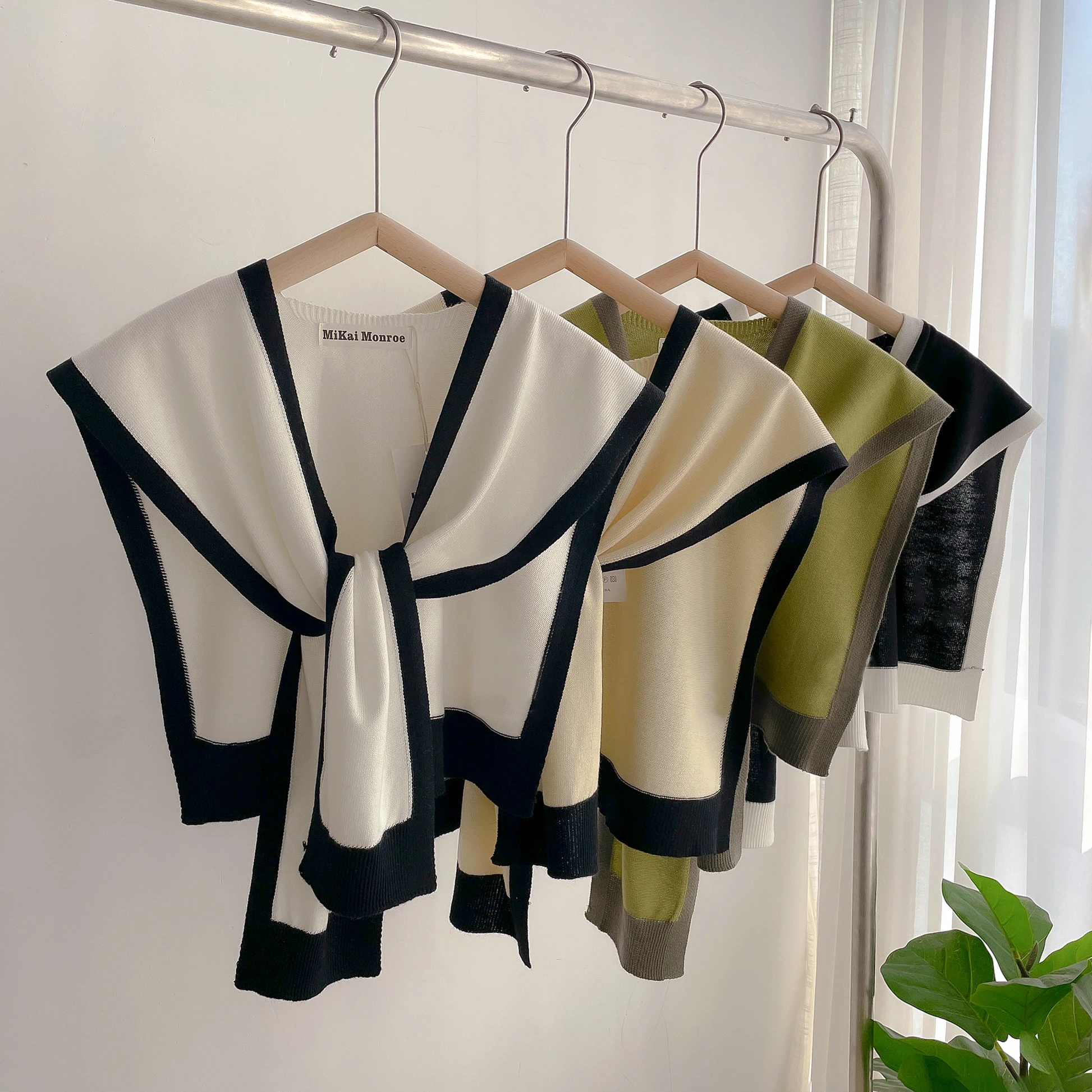 2025 ฤดูใบไม้ผลิและฤดูใบไม้ร่วงถักผ้าคลุมไหล่ฤดูร้อนสํานักงานเครื่องปรับอากาศห้องคอและไหล่ผ้าพันคอแฟชั่นสบายๆกลางแจ้ง