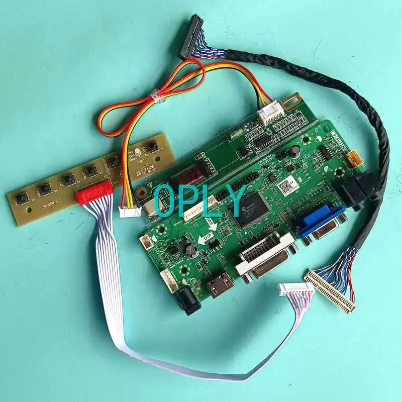 

Плата контроллера драйвера панели ЖК-дисплея подходит для LP154WP1 LTN154X7 VGA DVI HDMI-совместимый 1CCFL 1440*900 15,4 дюйма 30-контактный LVDS DIY Kit