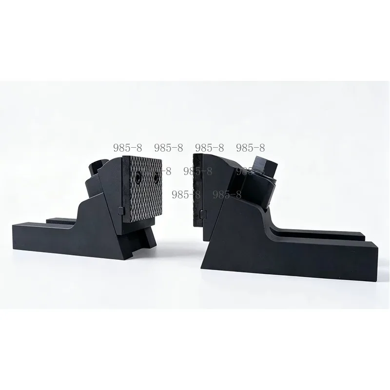Hardened Steel Split Heavy Workholding Vise Angled Pressure Clamping Structure, Durable Machine Vice For Industrial Metal