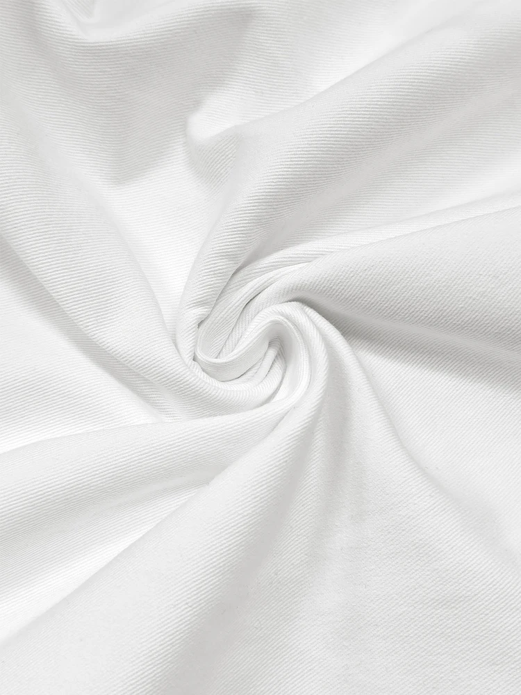 Fashion Y2K clothes Pants for Womens Pants autumn summer 2025 High Waisted Drawstring Pleated Women White Wide Leg Trousers