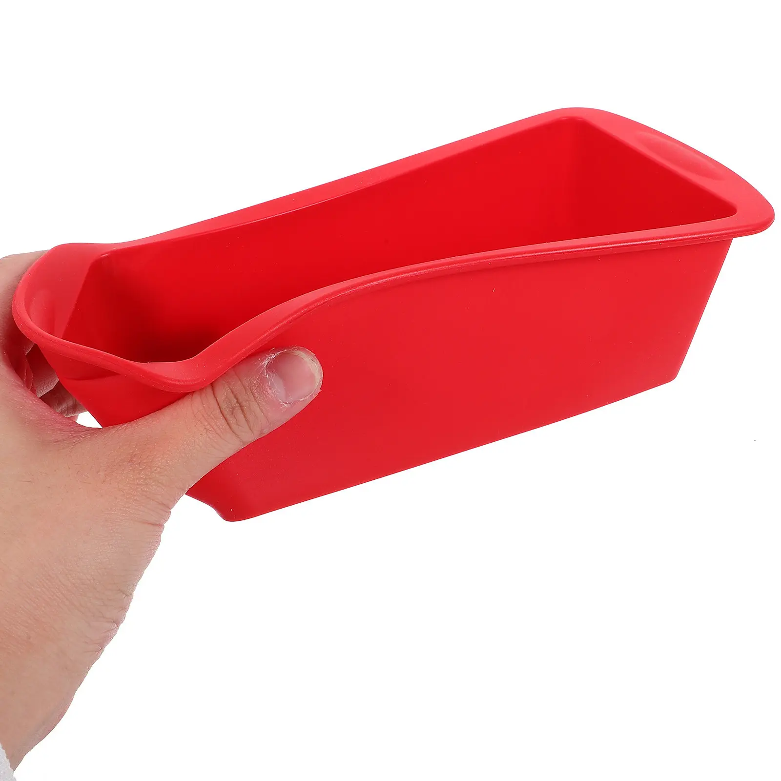 

Reusable Silicone Cake Baking Mold Nonstick Rectangular Bread Pan Ideal for Making Scones French Bread Daily Baking