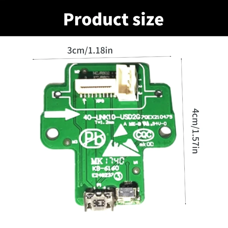 Печатная плата USB-порта для зарядки 40-LINK10-USD2G, ремонт деталей, замена для Link 10, Прямая поставка