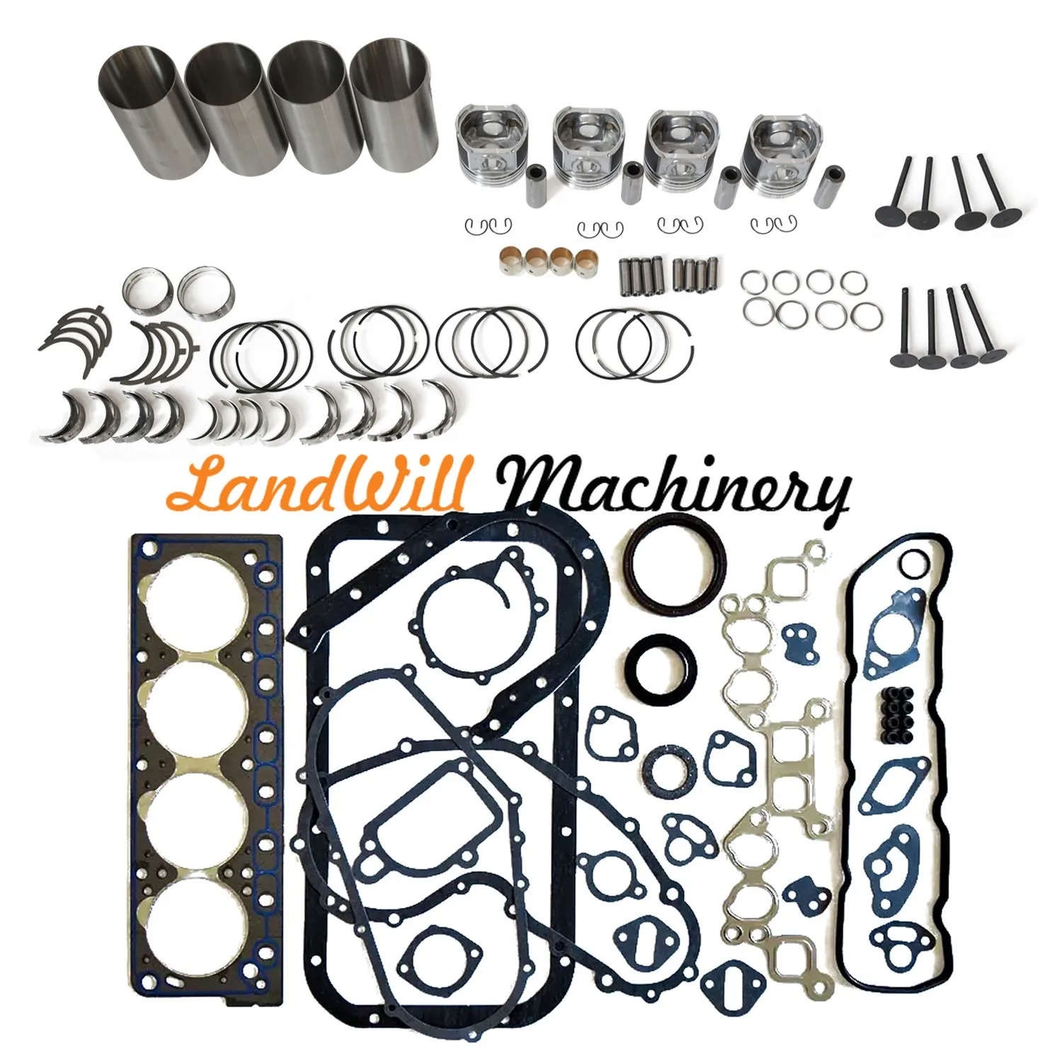 K21 Engine Overhaul Rebuild Kit Fits For Komatsu FG25T-14 FG25ST-14 Forklift