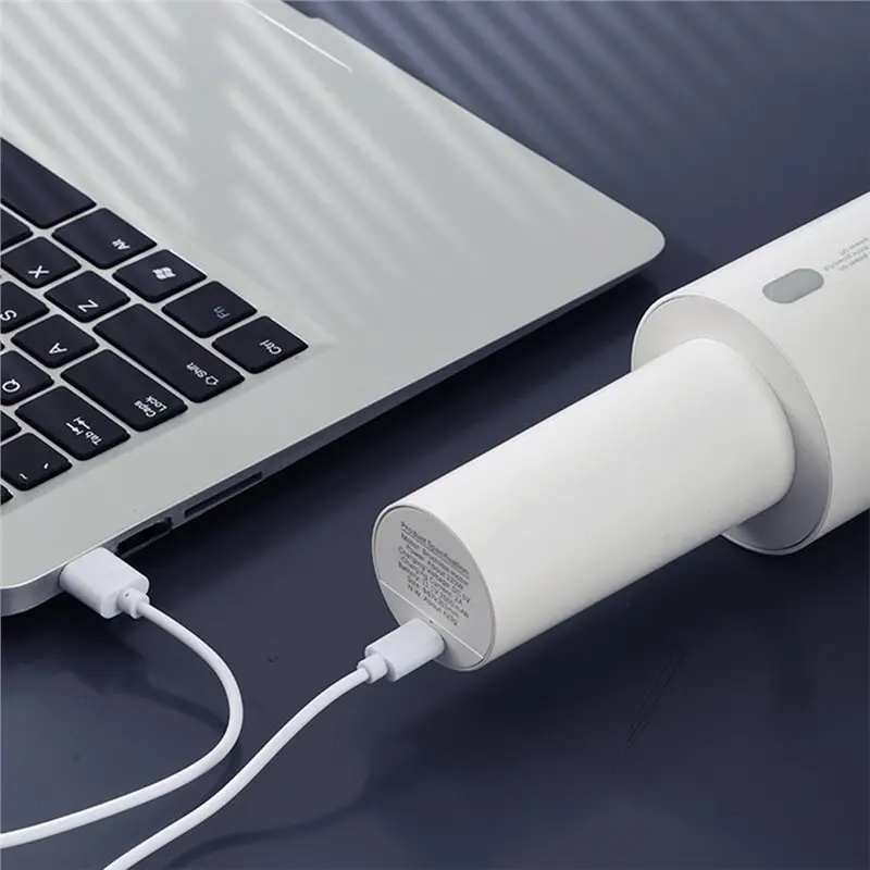 B47B-Wireless Handheld Car Vacuum Cleaner Multi-Function 17000 Pa Powerful Battery Powered Rechargeable Suction Device Grey