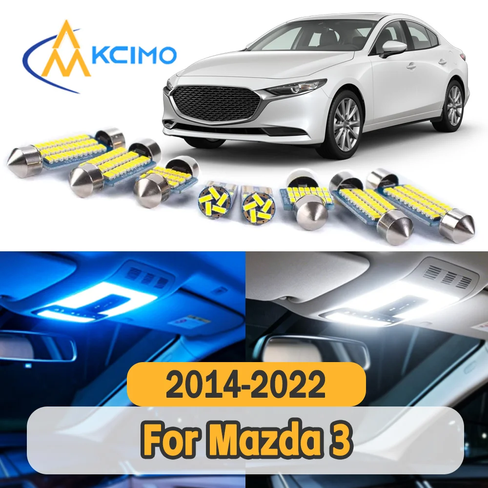 

Long Service Life Car Indoor Lamp Bulbs Stable Illumination Power Saving LED Light Replacement for Mazda 3 2014-2022