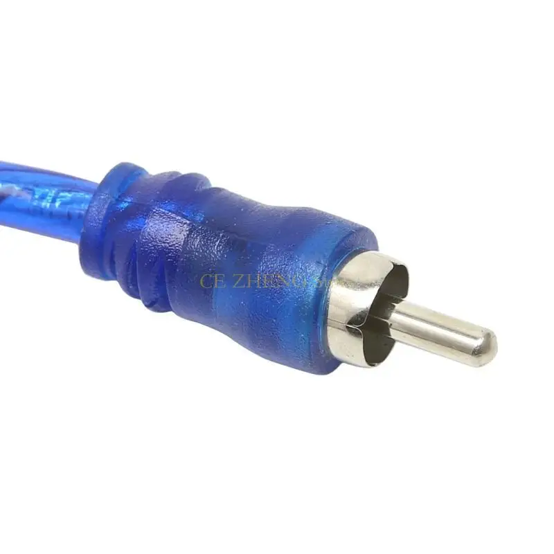 e56b 자동차 mp3 o RCA 1 남성 ~ 2 암컷 y 스플리터 케이블 어댑터 코드