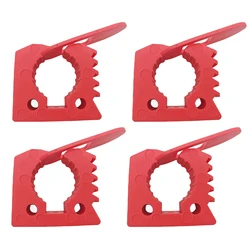 2/4Pcs Rubber Clamp Offroad ATV UTV Truck Accessories Quick Fist Clamp Auto Shovel Mount Bar Clamp for Mounting Tools Equipment