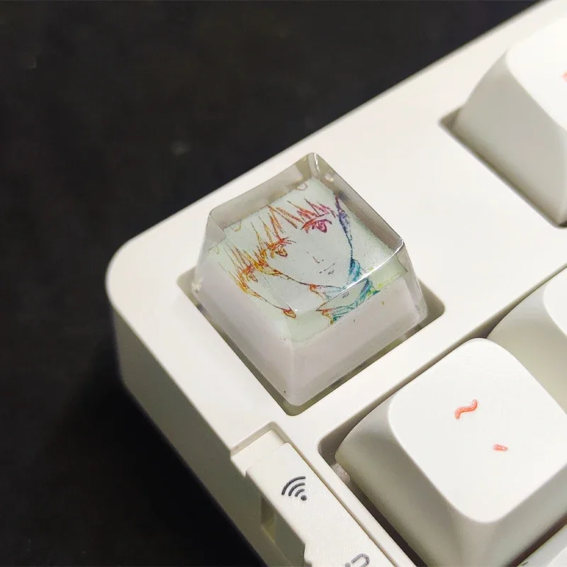 Anime cartoon EVA Neon Genesis Evangelion Ayanami Rei Asuka personalized customized mechanical keyboard animation resin keycap