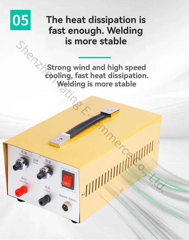 

Handheld Spot Welding Tools, Jewelry Making And Repair, Jewelry Pulse Welding 20A Manual Laser Welding Machine