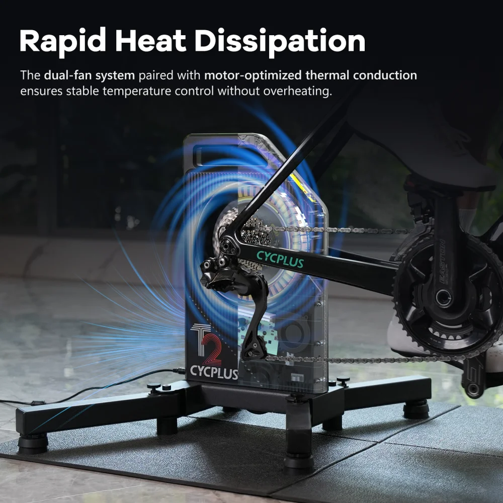 CYCPLUS T2 Mini Interactive Bike Smart Trainer Portable Indoor Bicycle Trainer