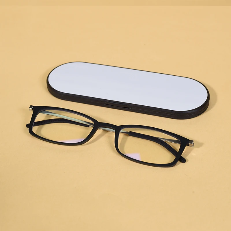 Anti-Blau-Lesebrille für Herren, magnetisches Gehäuse, modisch, 2025, Metallrahmen, hohe Qualität, für kleines Gesicht, praktische dünne Brillen + 2 – Detail 9