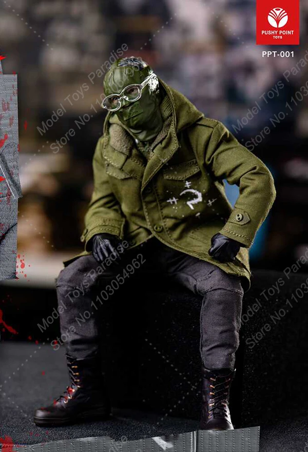 Original Pushy Point Toys 1/12 Man Soldier Riddler Super Villain Full Set 6inch Action Figure Collectible Toys Gifts