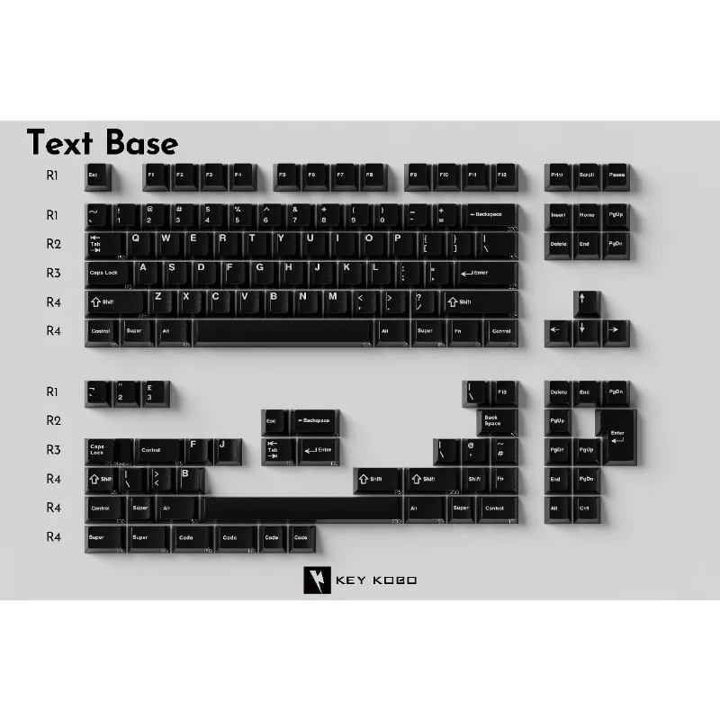 

Key Kobo WOB Text Kkb колпачки для клавиш мастерская ABS материал вишневый силуэт эргономика MX механические колпачки для клавиш аксессуары подарок