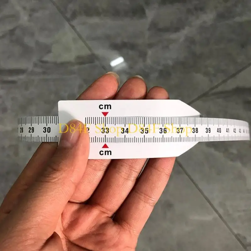 D84F Manual Measuring Tape for Head and Arm Size, MUAC in Read Window, Plastic 56 Tool for Family Home Use Daily