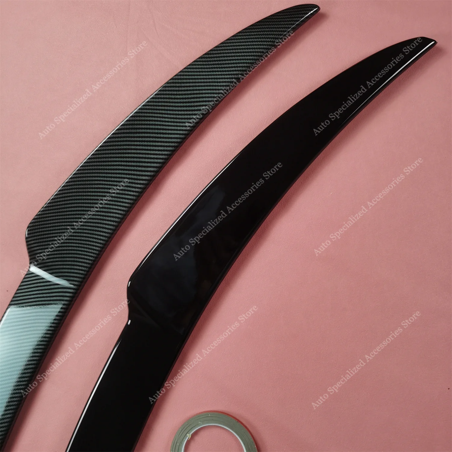 V Style Rear Spoiler Wing Caps For Alfa Romeo Giulia 952 2.0T 2.2d 2.9T 2016-2024 Rear Trunk Spoiler Caps Bodykits Tuning