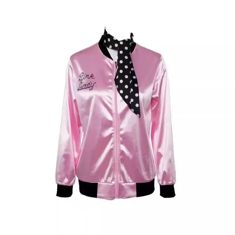 ZA01 สาวสีชมพูเสื้อแต่งหน้า Ball STAGE เครื่องแต่งกายชุดปาร์ตี้ฮาโลวีน Carnival เทศกาลซาติน DressZa0 @