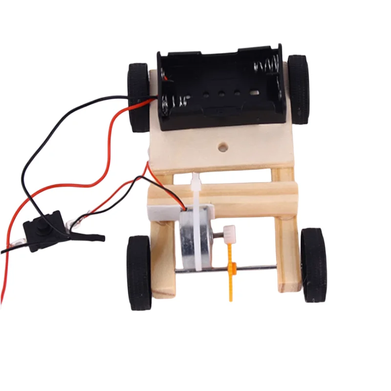 DIY niños rompecabezas de madera creativo coche Solar juguete ciencia Kit de herramientas experimentales juegos educativos de aprendizaje para niños ayuda de enseñanza