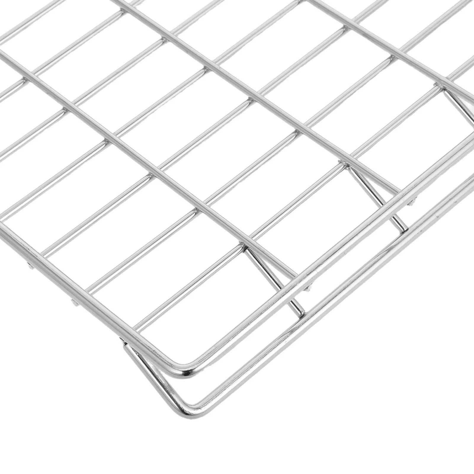 

Alloy Bbq Cooling Rack Stainless Steel Rectangle Cooking Grate Replacement Baking Grill Mesh Nonstick Portable Camping