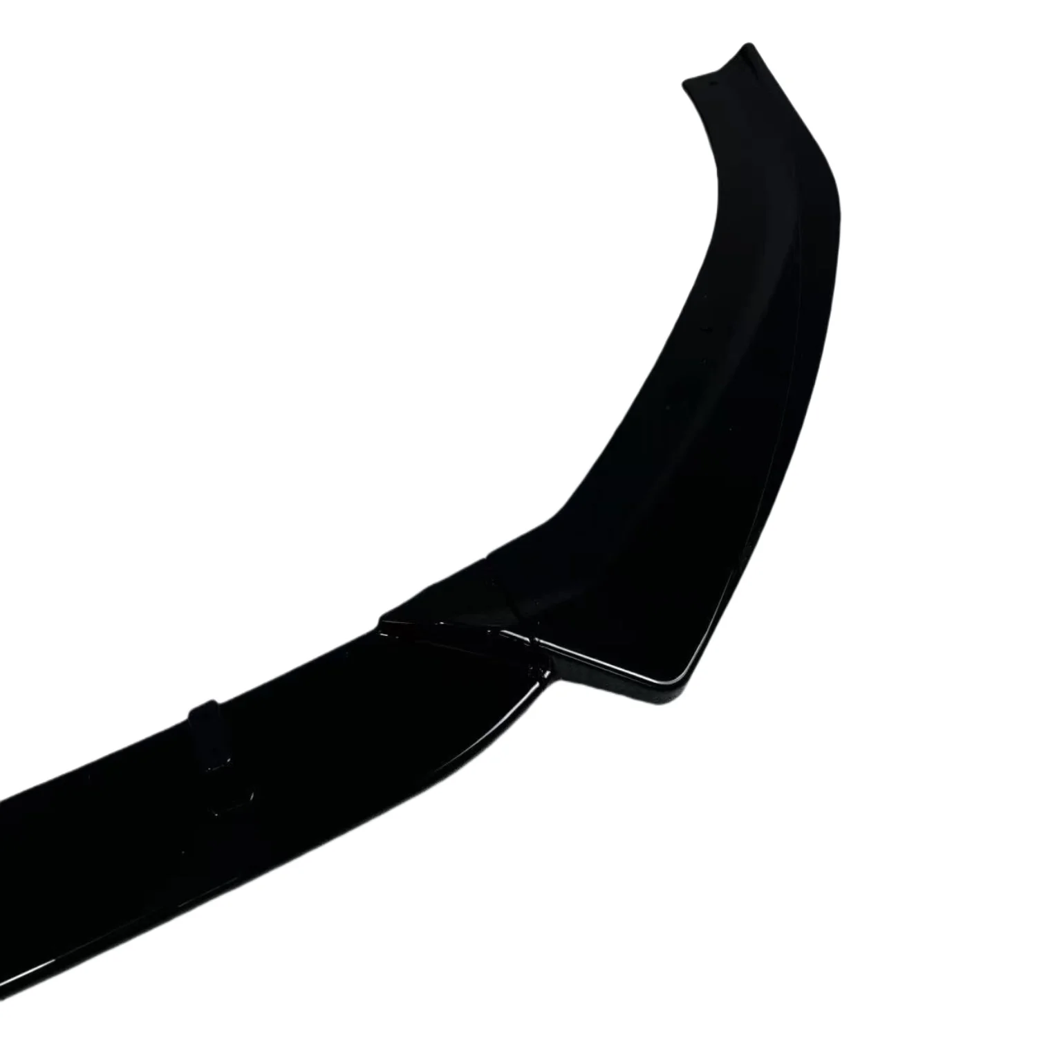 Gloss Black Car Front Bumper Lip Splitter For Audi A3 8V S-Line S3 Facelift 2017-2020 Saloon/Sportback Not For Standard Bodykits view 3