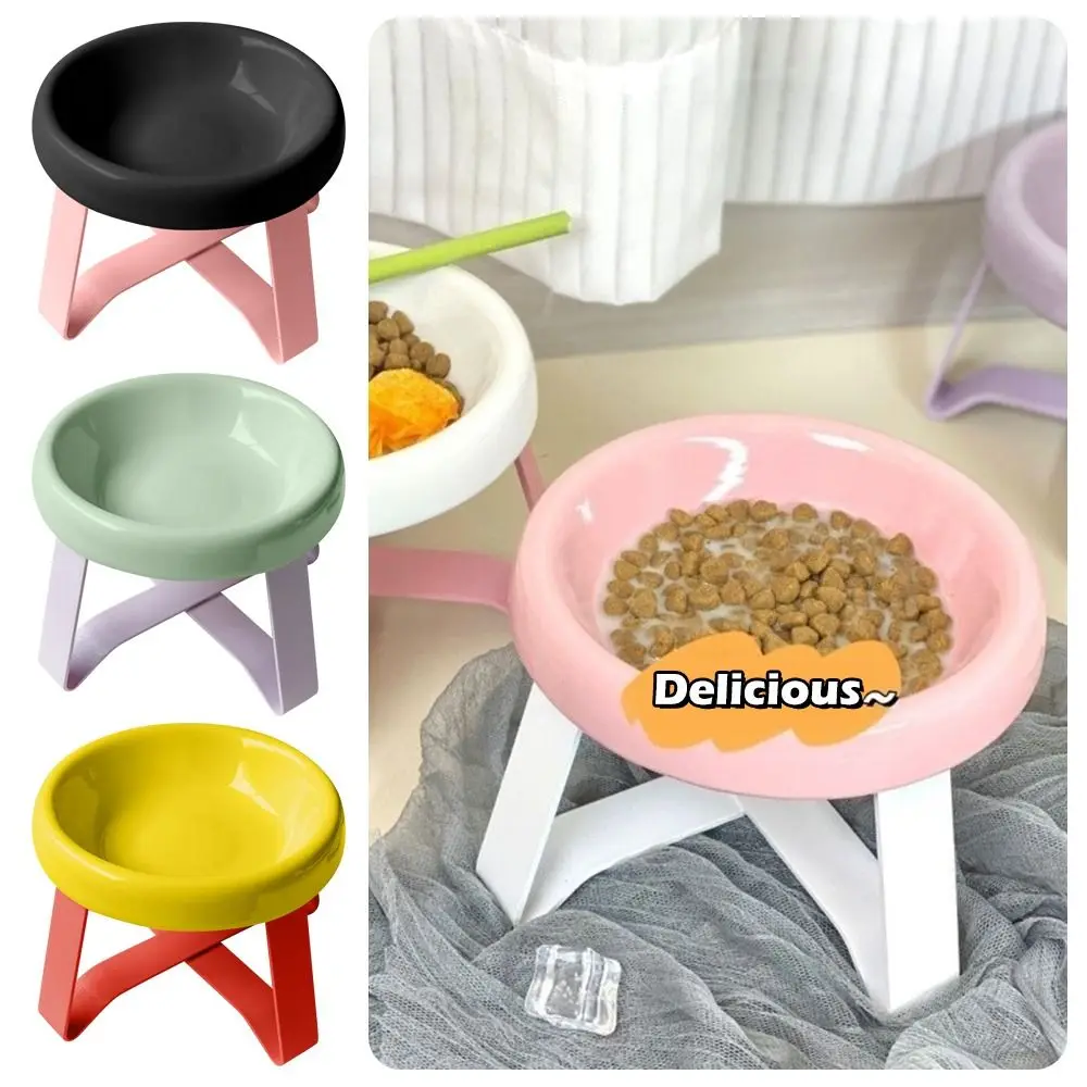 New Spine Protection Pet Bowl High Feet Neck Protection Dog Bowl with Stand Cat Bowl Pet Supplies view 4
