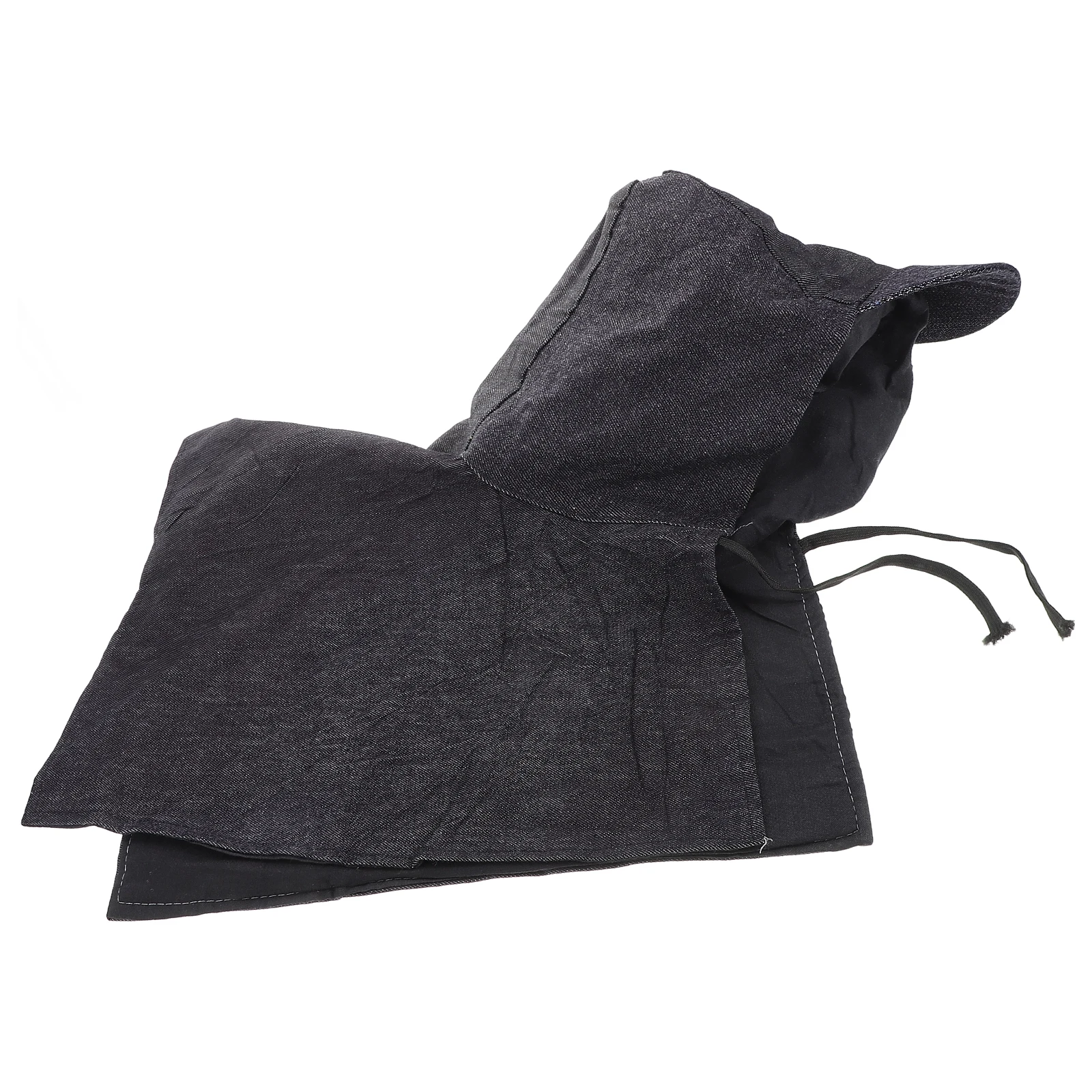 

Dustproof Work Cap Denim Face Covering Sun Protection Baseball Neck Shade Foldable Fishing Hat For Men Outdoor Hiking