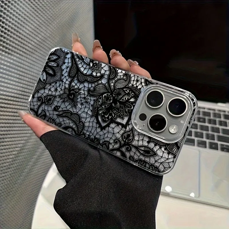 Luxury Black Lace P…