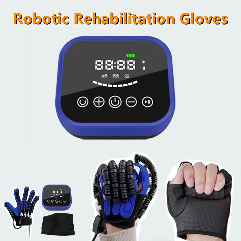 

Rehabilitation Robot Glove Hand Rehabilitation Device for Stroke Hemiplegia Hand Function Recovery Hand Finger Trainer