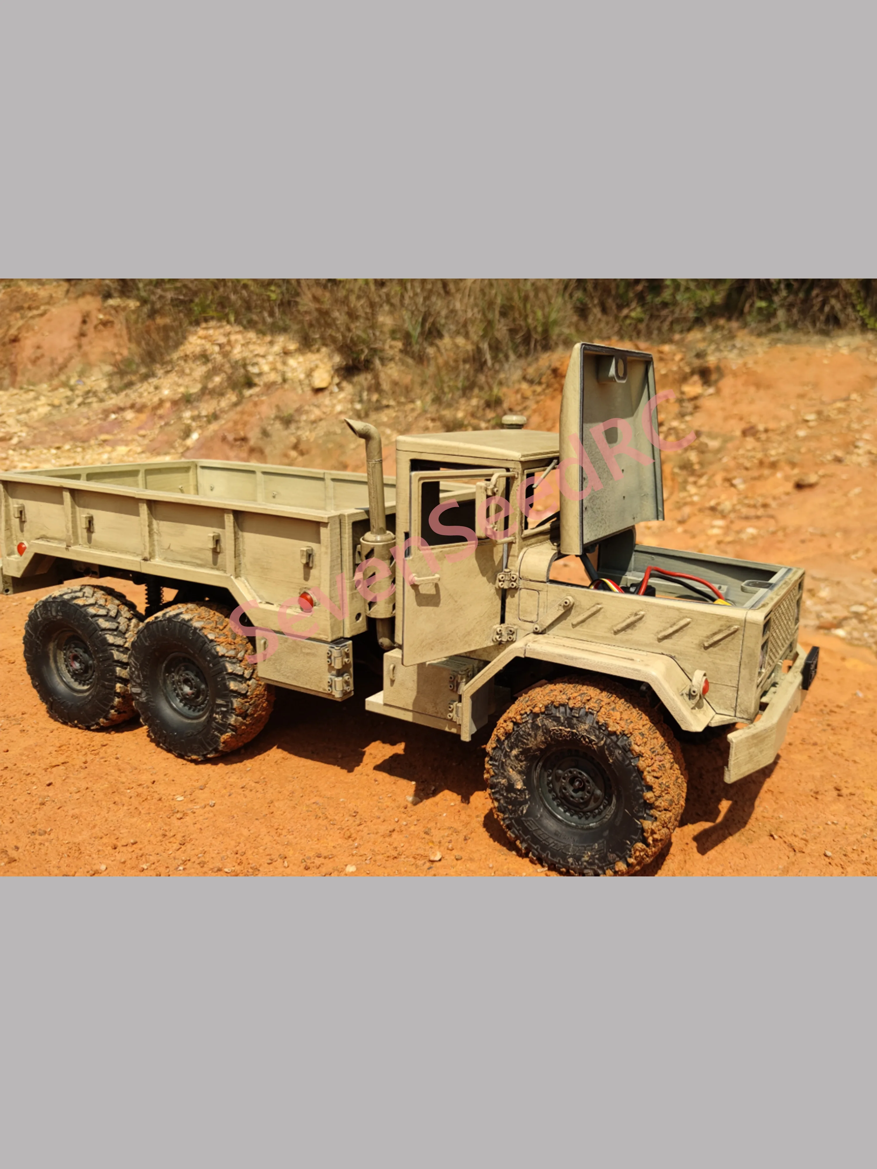 

3D-печатный грузовик M939 1/10 6x6 SCX10 trx6 Crossrc nt jt4