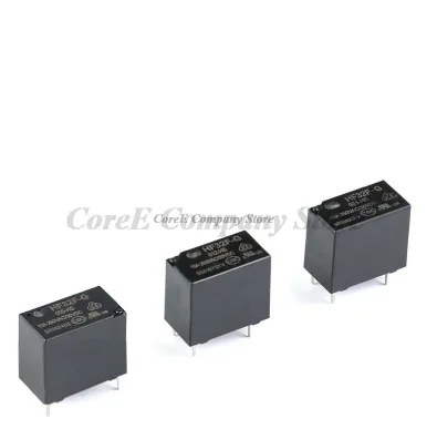 10Pcs/1pc Relés de Potencia HF32F HF32F-G HF32FV-G JZC-32F -005 -012 -024 -5 HS HS3 ZS3 HSTF DC 5V 12V 24V 3A 5A 10A 4PIN 5PIN Relé