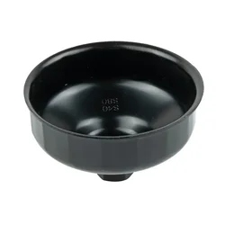 86mm 16 Flute Oil Filter Wrench Housing Cap Remover Tools For BMW For Volvo Engines Parts Filter Wrench Cover Black Cap