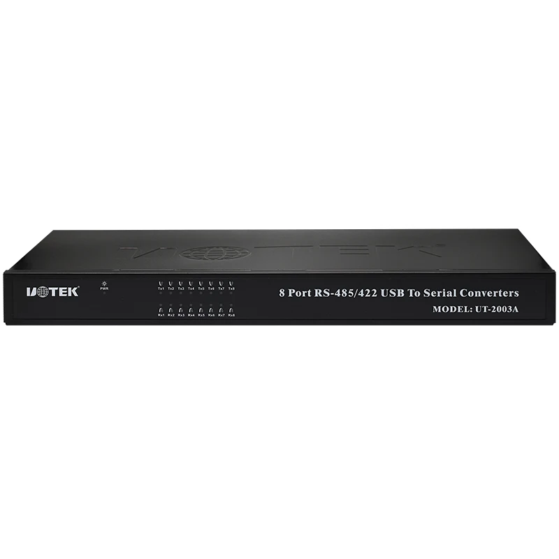 UT-2003A USB To 8-port RS485 Hub Rack Mounted Photoelectric Isolation 422 Serial Converter