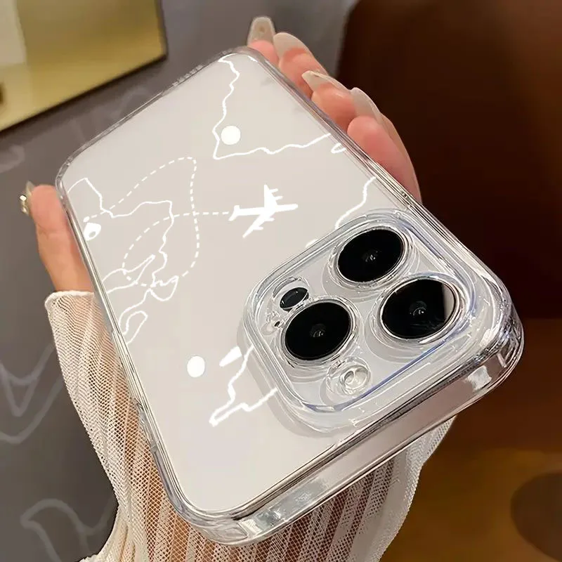 Cartoon World Tour Phone Case for Infinix Hot 10 20 30i 50 60 Pro Plus Play 4G 5G Transparent Soft TPU Back Cover - view 6