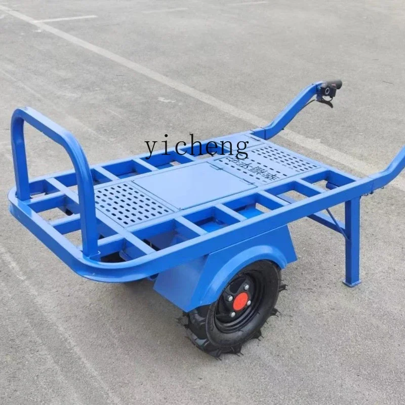 

transport materials agricultural electric transport truck orchard pull fertilizer three-wheeled truck
