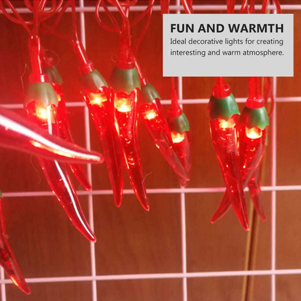 1 قطعة LED سلسلة أضواء الفلفل الحار تصميم صديقة للبيئة استخدام آمن 10 متر 80 المصابيح جو دافئ داخلي مهرجان ديكور سلسلة مصابيح #2