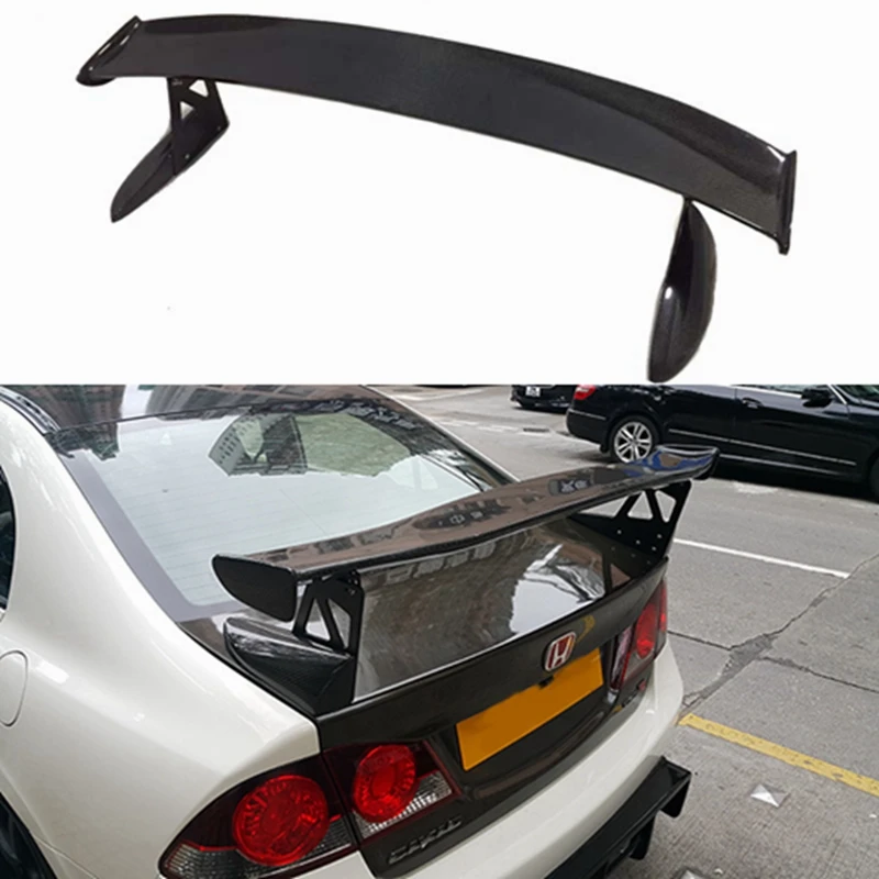 

For Honda Civic Civic FD2 carbon spoiler rear wing fixed airfoil
