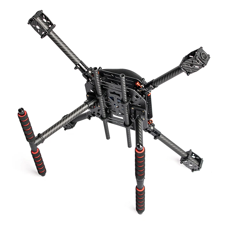 LX450 450 มม.คาร์บอนไฟเบอร์Quadcopterกรอบร่มรูปพับFPV Quadคาร์บอนไฟเบอร์Landing Skid F450 Droneกรอบ