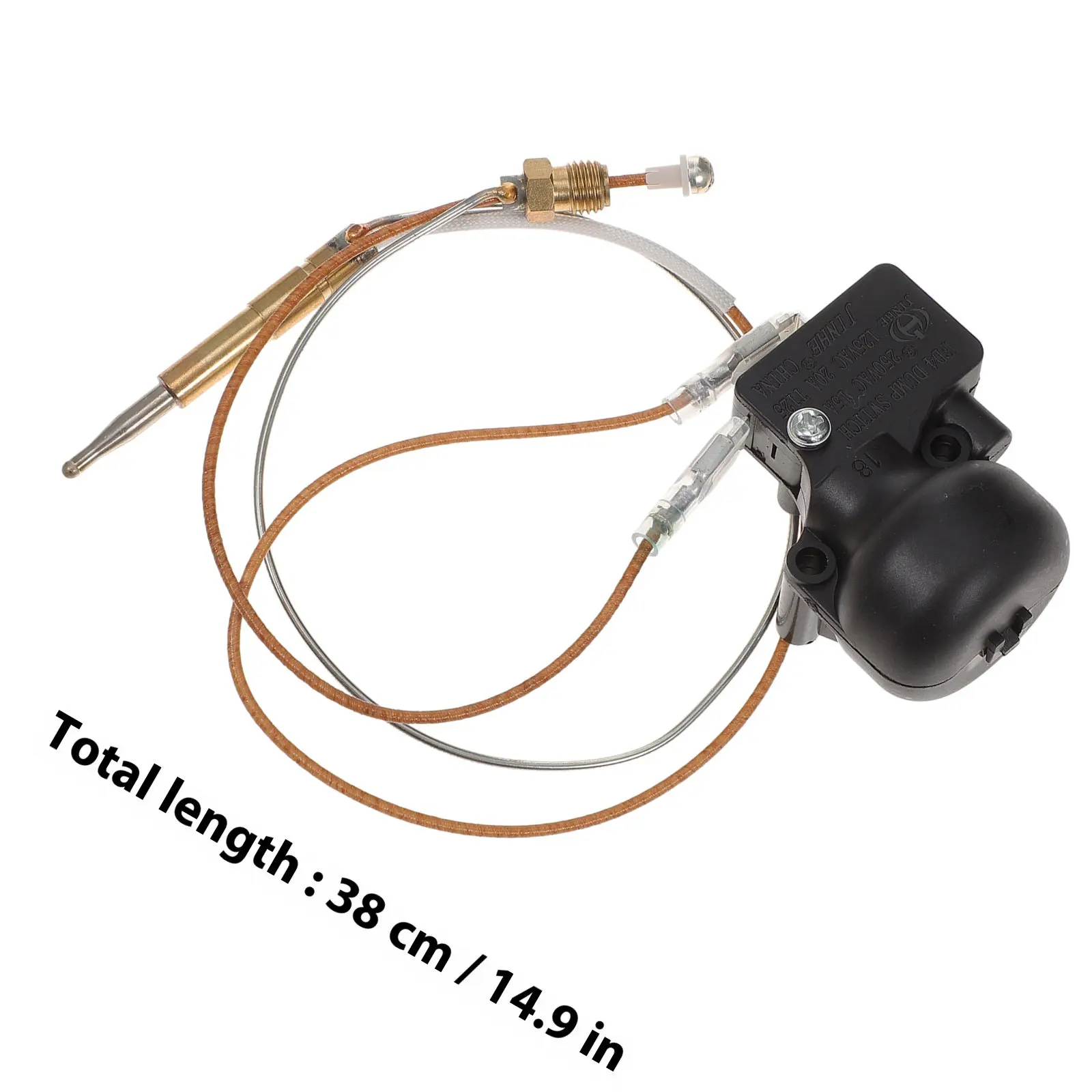 1Set Thermocouple Probe Assembly Thermocouple Tilt Sensor for Patio Heater Replacement Repair Parts Patio Replacement Parts