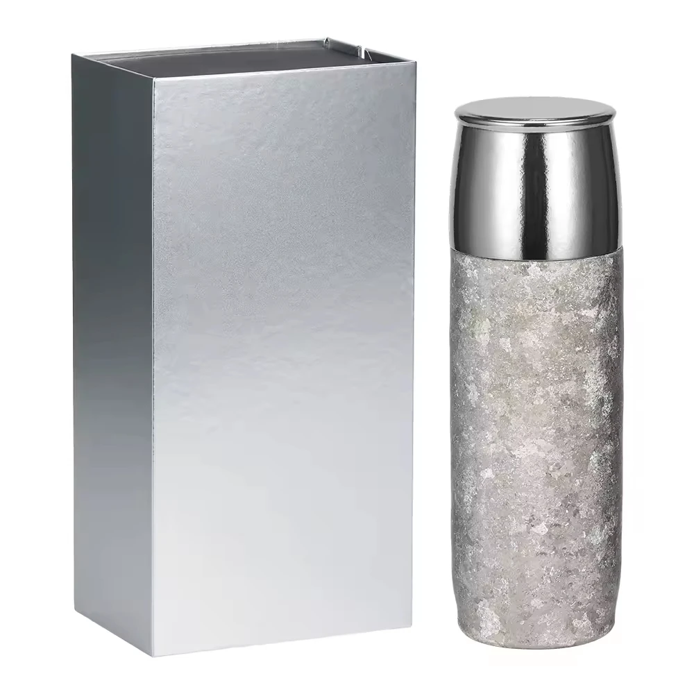400ml Titanium Magnetic Water Bottle Tumbler Eco-Friendly Tea Infuser Gift Box Outdoor Adults Camping Hiking Thermal Insulated