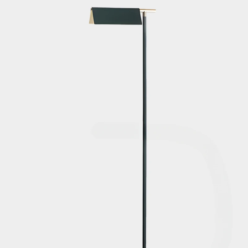 Living room floor lamp modern minimalist creative bedroom copper lamp