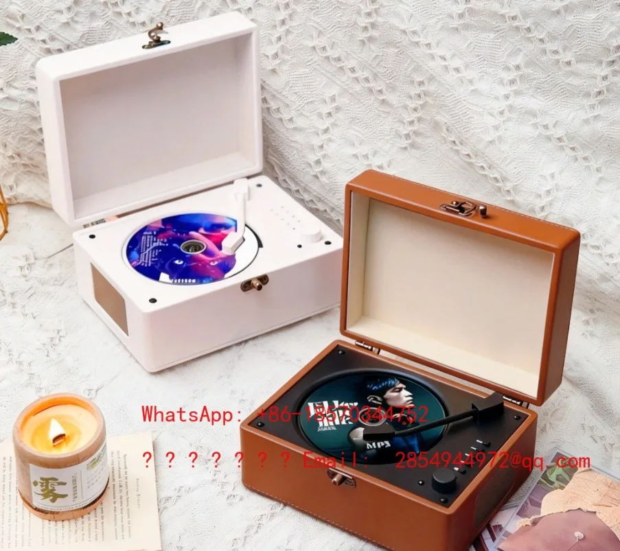 CD Player, Retro Bluetooth All-in-one Audio Disc, Music Disc, CD, Birthday Gift