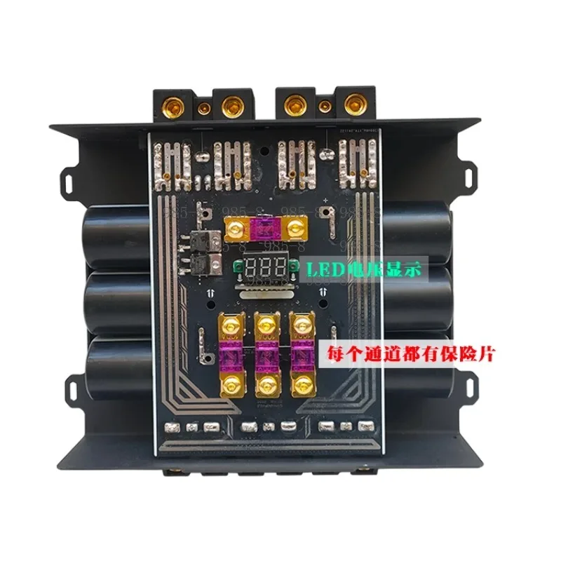 80 Farad Super Stabilization Capacitor High Power Accessory For Vehicle Audio Amplifier