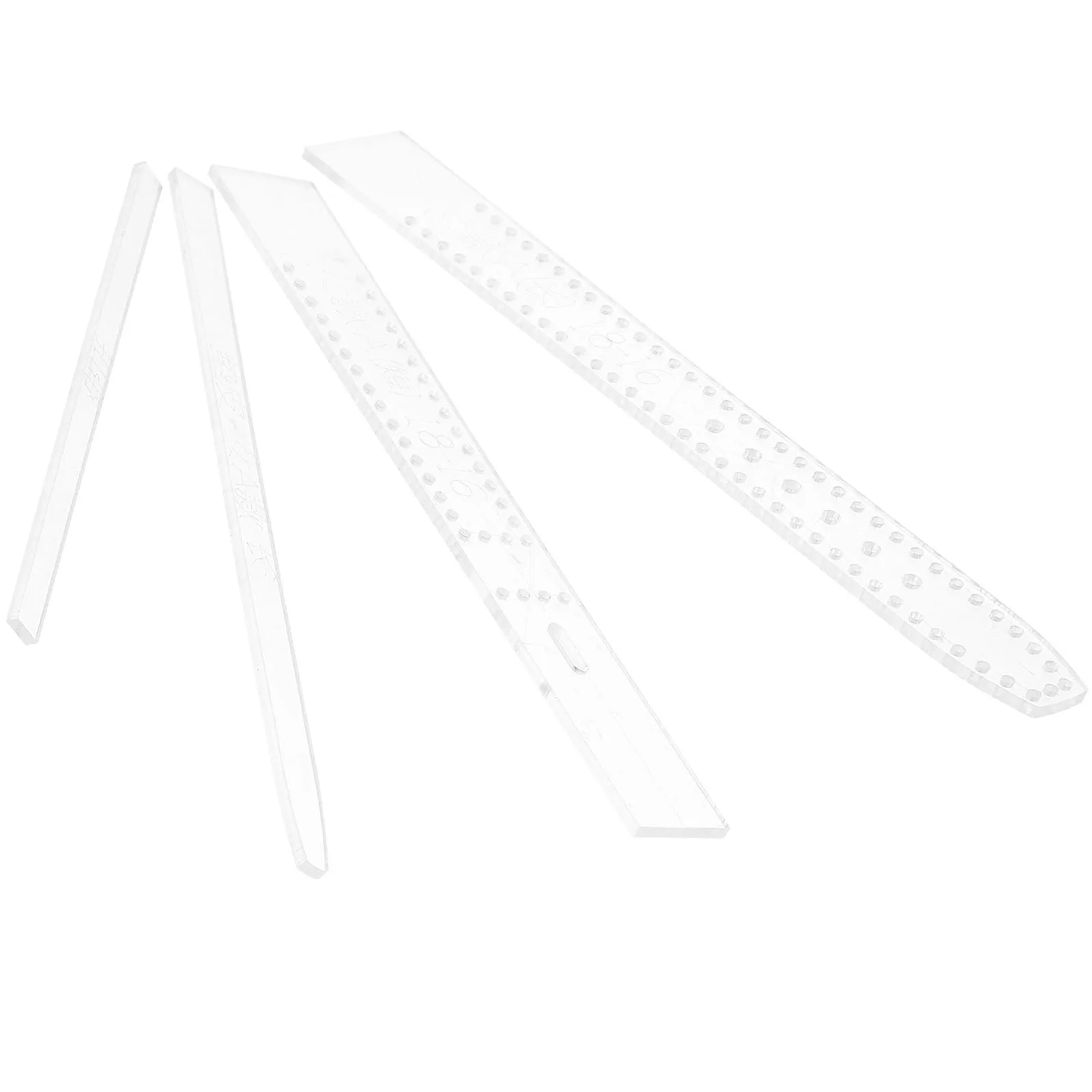 

Acrylic Watch Mold 18-16mm Clear Template Acrylic Mens Plate Drawing DIY Crafting Band Making Tools Accessories