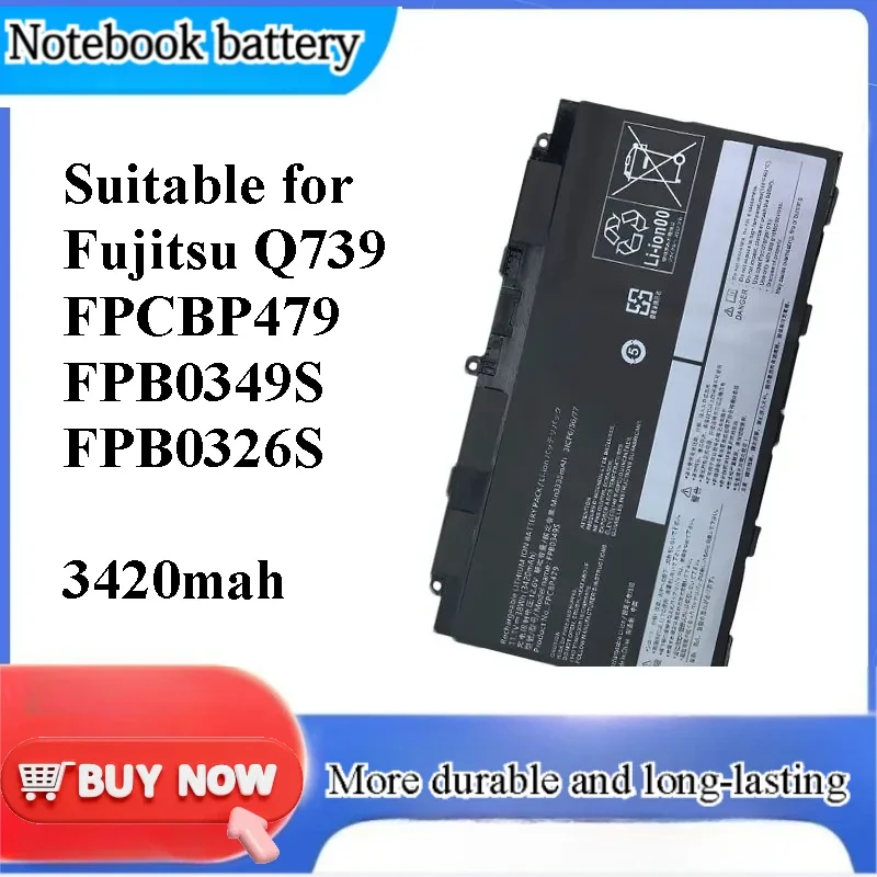 [NEW] for Fujitsu Q739 FPCBP479 FPB0349S FPB0326S Notebook Battery