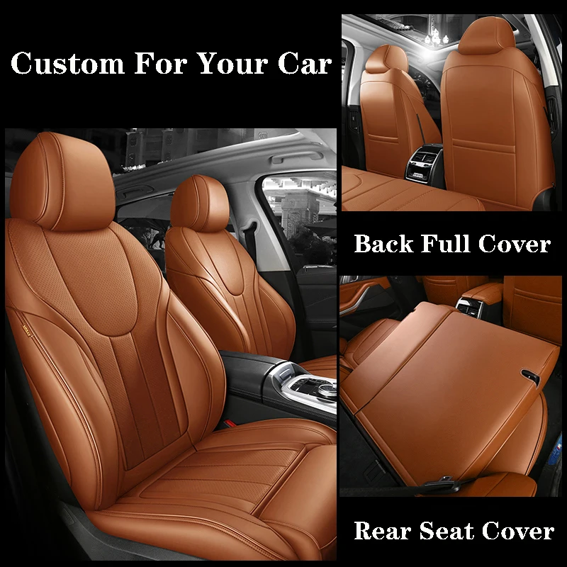 

Car Seat Covers For Bmw F10 E46 E39 F40 F44 I3 X5 X3 F25 E90 E91 G20 E93 f15 x6 E60 X1 Custom Leather Auto Cushion Accessories