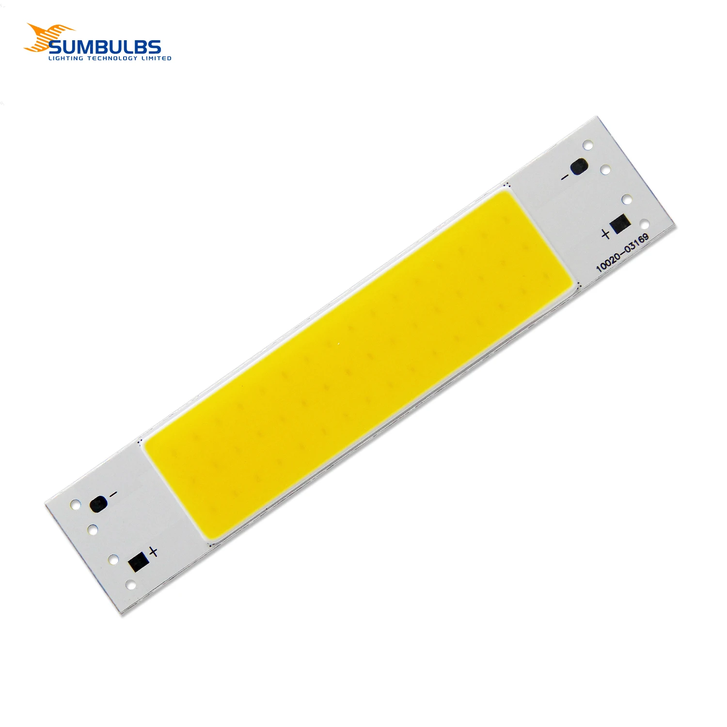 

[ЛАМПОЧКИ] DC 9V COB Модуль Жесткая полоса Светодиодная лампа Источник света 10x2 см 5 Вт для настольного стола Теплый холодный белый DIY Лампа